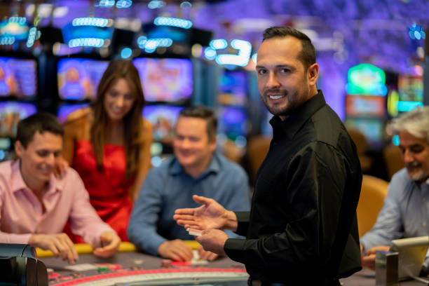 Outside bets on roulette table at luxsury138